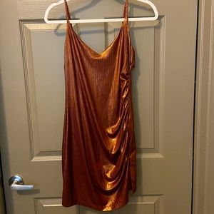 Mini shimmer dress